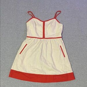 Stylish Red and White Kids Dress